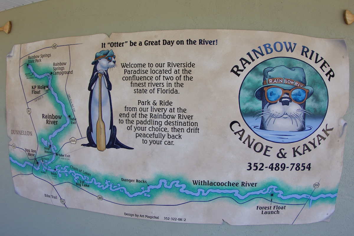 rainbow river paddle