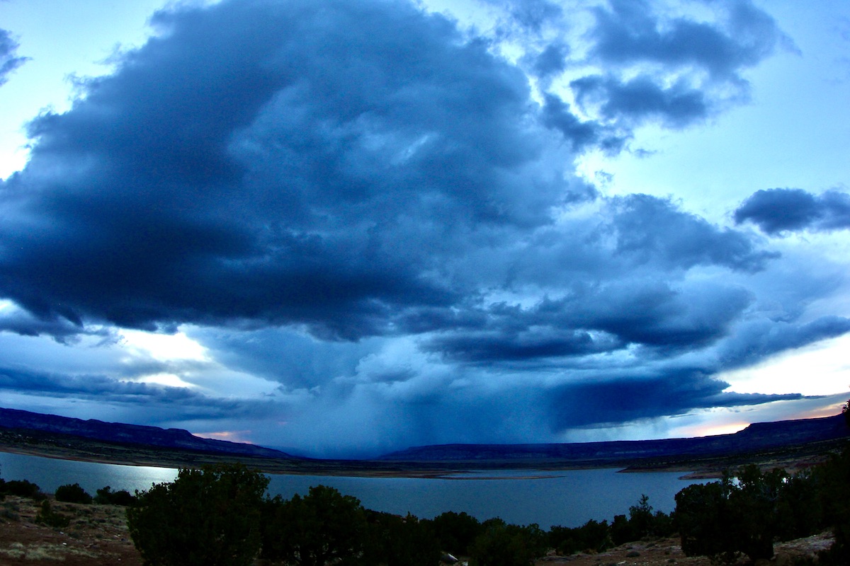 incoming storm