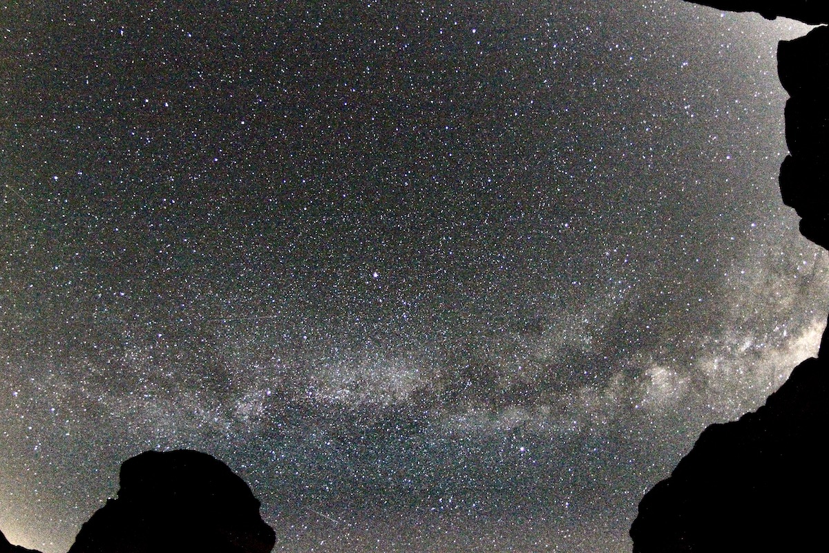 milky way, valley of fire state park, NV