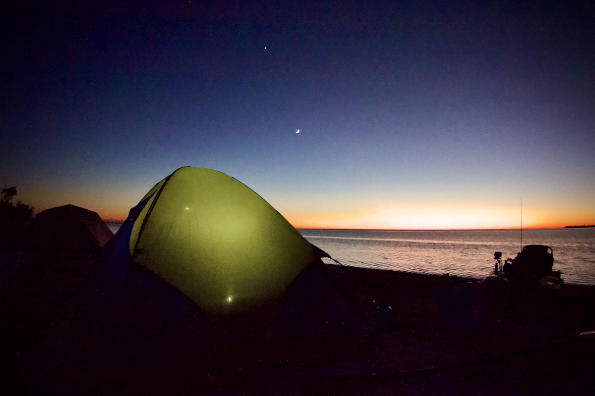 dusk at Panther Key