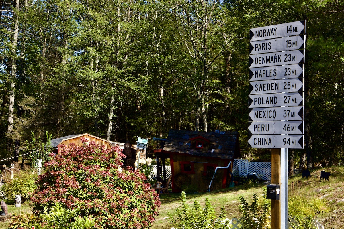 Maine's most famous sign