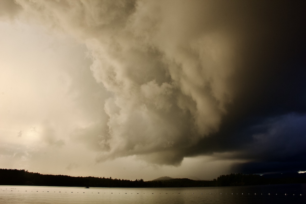 incoming storm