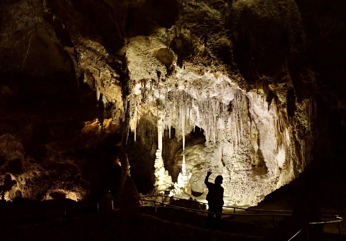 in Carlsbad Caverns