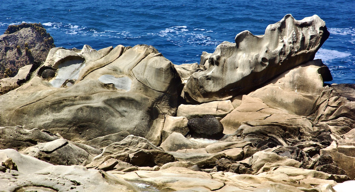 eroded rocks