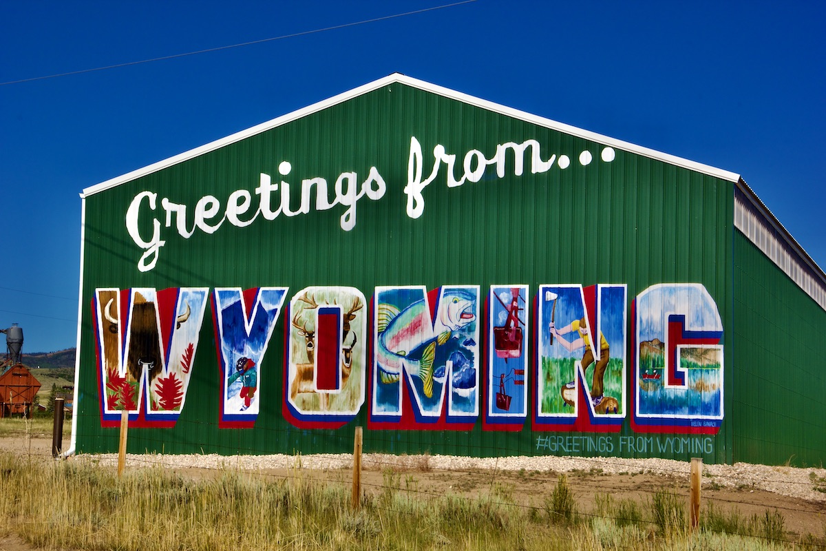 wyoming sign