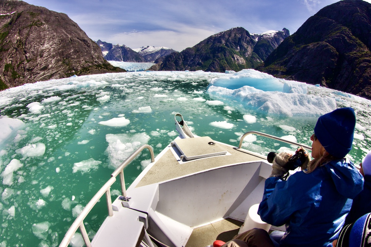 in the LeConte Fiord