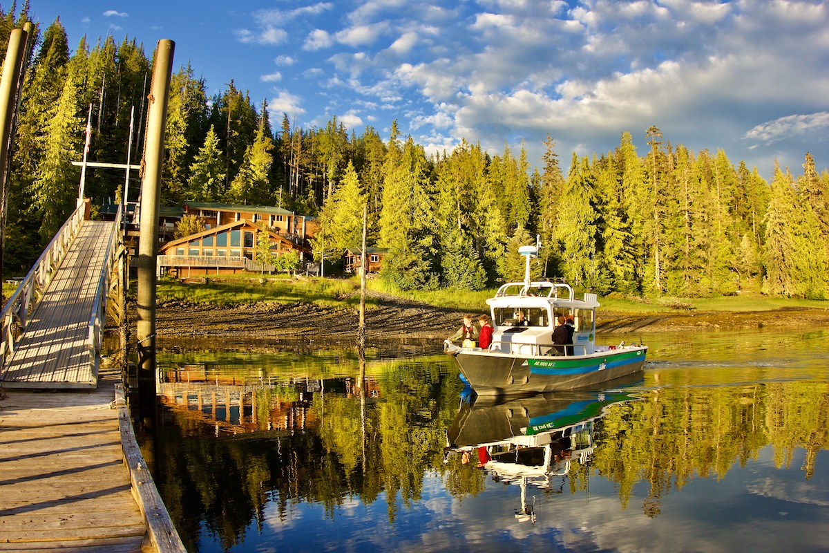 boat about to dock